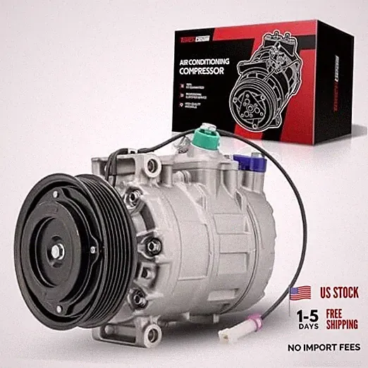 AC Compressor with Clutch Fit for Porsche 911/Boxster/Cayman 1997-2012, for