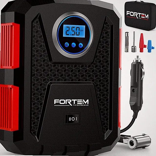Tire Inflator Portable Air Compressor, Air Pump for Car Tires and Bikes, Car...