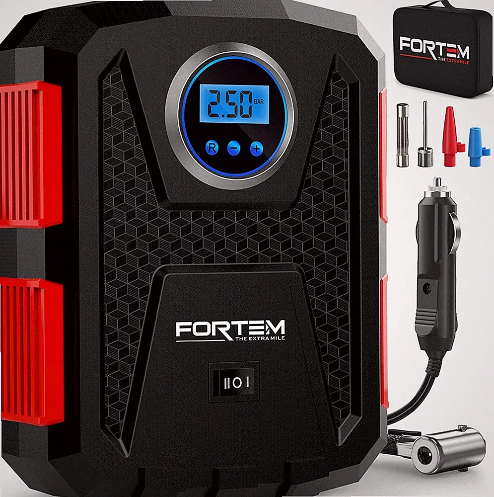 Tire Inflator Portable Air Compressor, Air Pump for Car Tires and Bikes, Car Tir